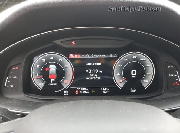 WA1AVBF71SD005283 2025 AUDI Q7 Серый Вид щитка приборов