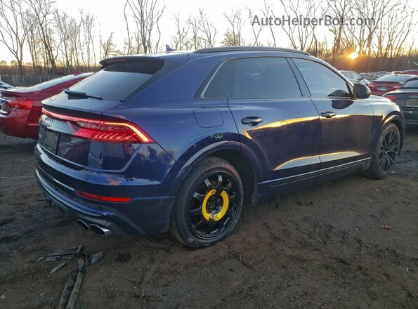 WA1AWAF15LD026951 2020 AUDI SQ8 Blue Tył prawy