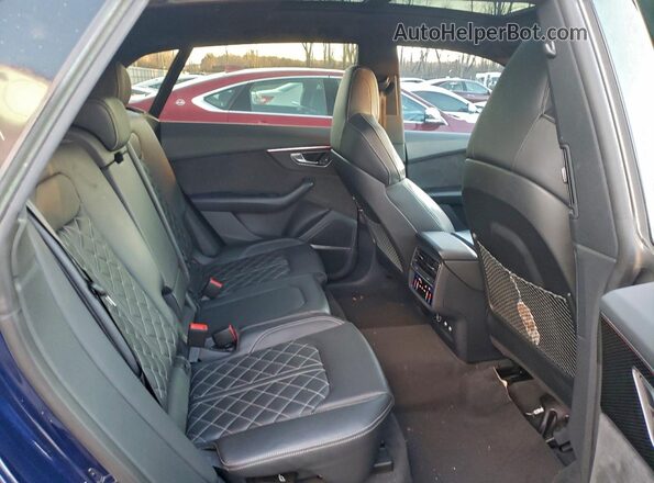 WA1AWAF15LD026951 2020 AUDI SQ8 Blue Widok tylnych siedzeń