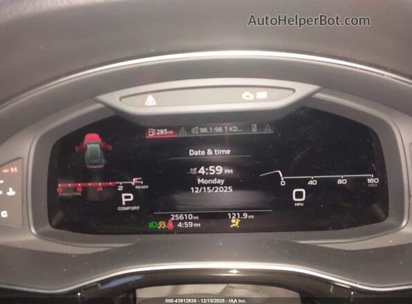 WA1AWBF11PD027736 2023 AUDI SQ8 Blue Widok tylnych siedzeń