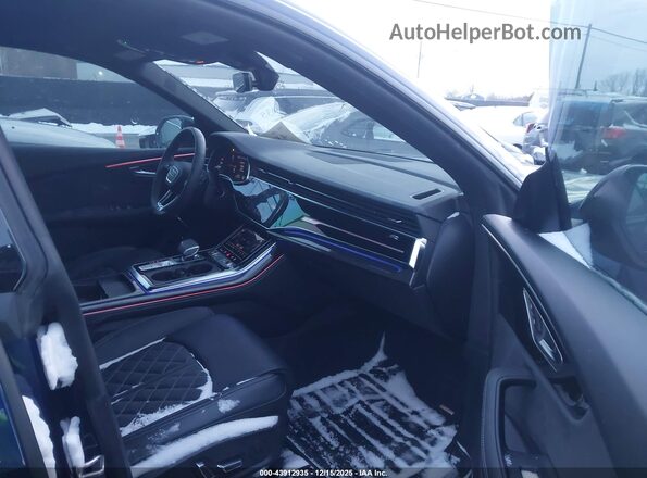 WA1AWBF11PD027736 2023 AUDI SQ8 Blue Widok wnętrza z przodu