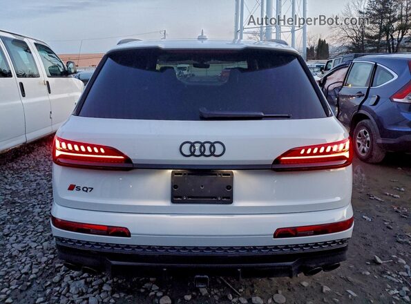 WA1AWBF73SD021255 2025 AUDI SQ7 White Widok z tyłu