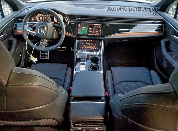 WA1AWBF73SD021255 2025 AUDI SQ7 White Widok deski rozdzielczej
