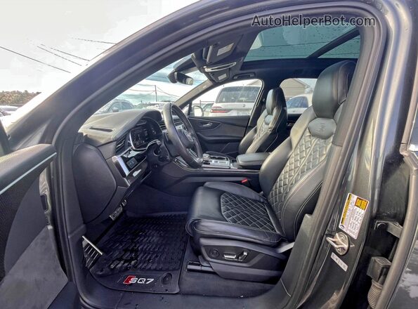 WA1AWBF76MD023410 2021 AUDI SQ7 Gray Widok z przodu