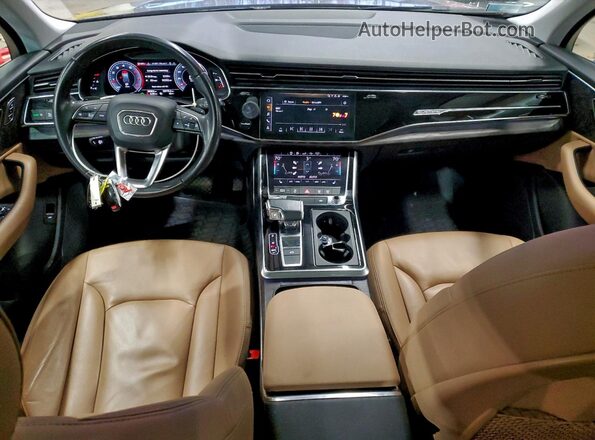 WA1AXAF76LD000683 2020 AUDI Q7 Черный Вид панели приборов