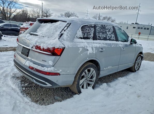 WA1AXBF78ND021513 2022 AUDI Q7 Серебряный Задняя правая четверть