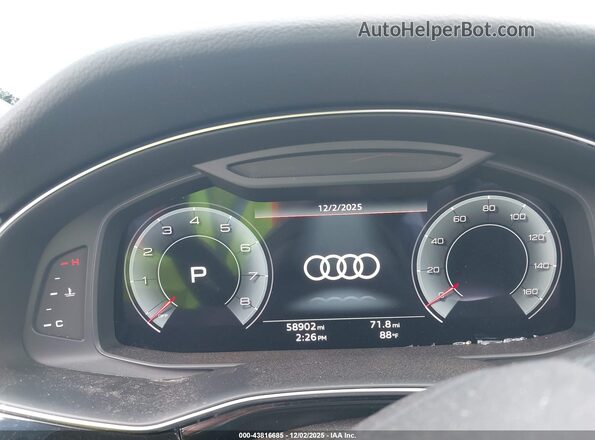 WA1AXBF79ND002744 2022 AUDI Q7 Белый Вид задних сидений