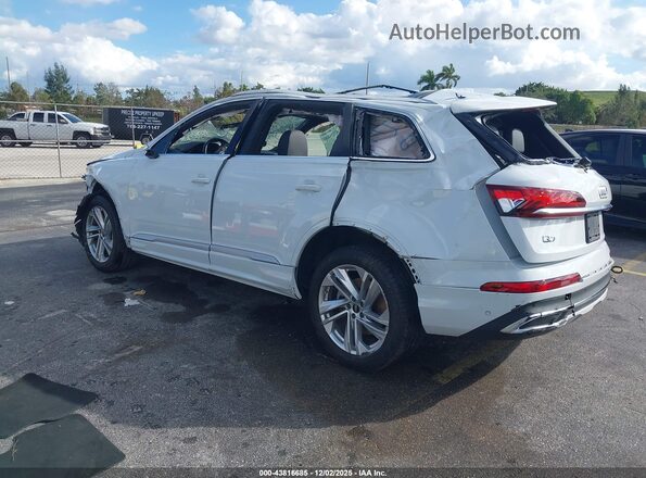 WA1AXBF79ND002744 2022 AUDI Q7 Белый Задняя левая четверть