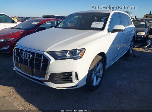 WA1AXBF79ND016983 2022 AUDI Q7 White Передня ліва чверть