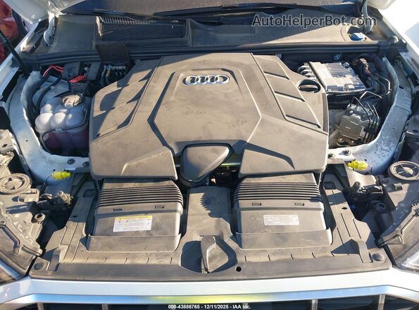 WA1AXBF79ND016983 2022 AUDI Q7 White Вид ззаду