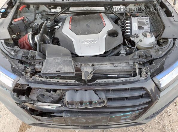 WA1B4AFY1L2020552 2020 AUDI SQ5 Gray Вид задньої частини салону