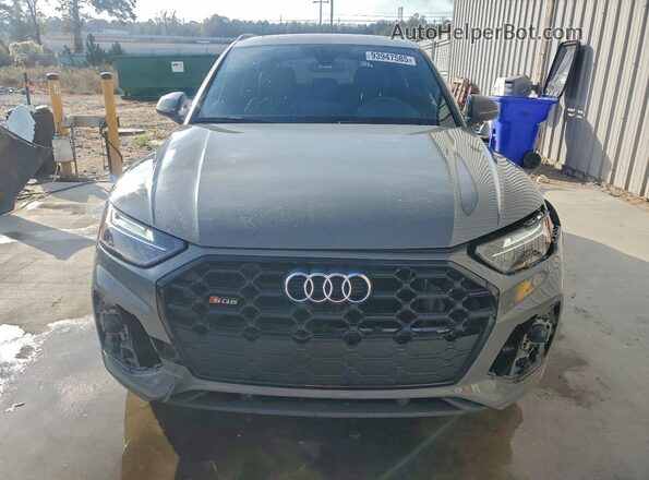 WA1B4AFY1N2035698 2022 AUDI SQ5 Gray წინა ხედი