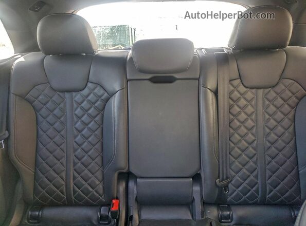 WA1B4AFY1N2035698 2022 AUDI SQ5 Gray უკანა სავარძლების ხედი