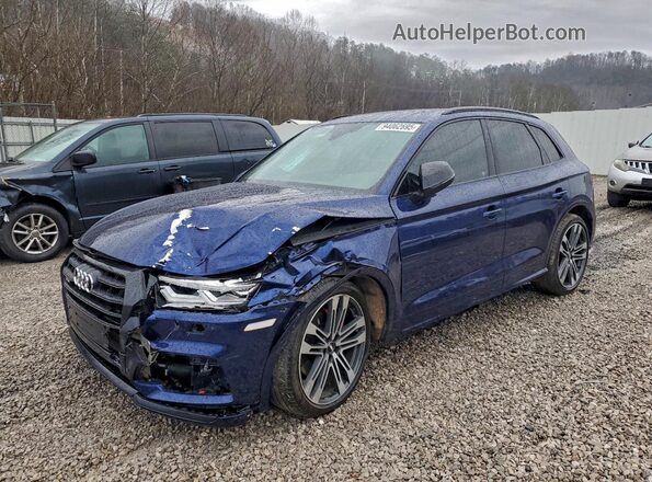 WA1B4AFY2L2011276 2020 AUDI SQ5 Blue Vista tres cuartos delantera izquierda