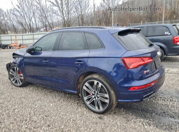 WA1B4AFY2L2011276 2020 AUDI SQ5 Blue Trasero izquierdo