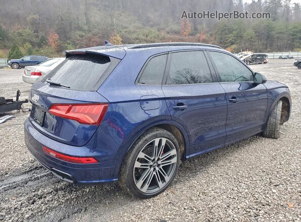 WA1B4AFY2L2011276 2020 AUDI SQ5 Blue Trasero derecho