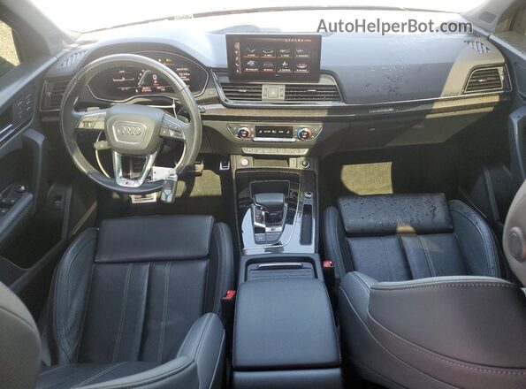 WA1B4AFY3M2014317 2021 AUDI SQ5 Black Widok deski rozdzielczej