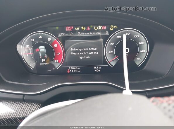 WA1B4AFY3R2112626 2024 AUDI SQ5 Серый Вид задних сидений