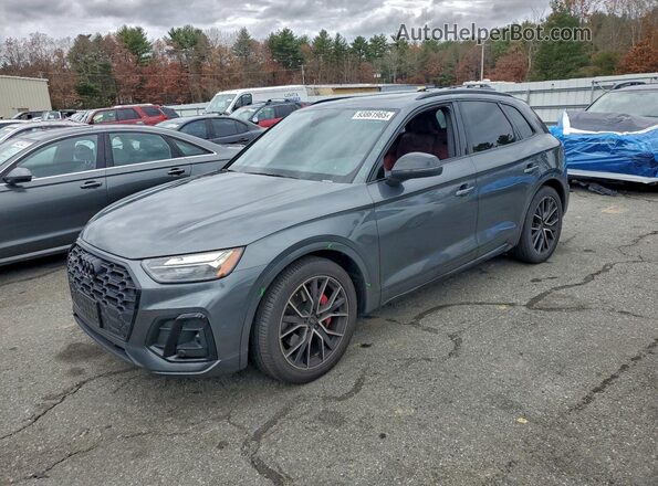 WA1B4AFYXP2162369 2023 AUDI SQ5 Серый Передняя левая четверть