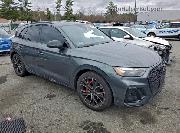 WA1B4AFYXP2162369 2023 AUDI SQ5 Серый Передняя правая четверть