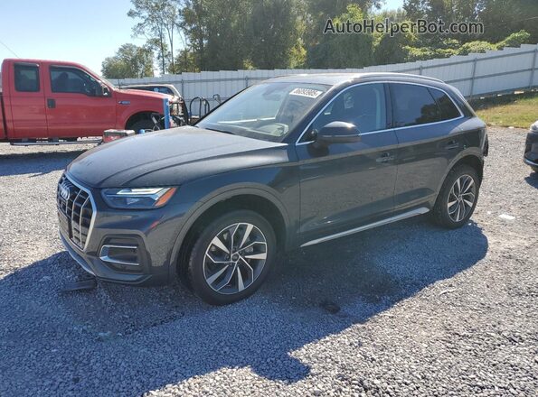 WA1BAAFY2M2054249 2021 AUDI Q5 Серый Передняя левая четверть