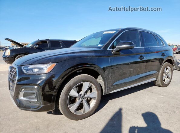 WA1BBAFY1N2129215 2022 AUDI Q5 Черный Передняя левая четверть