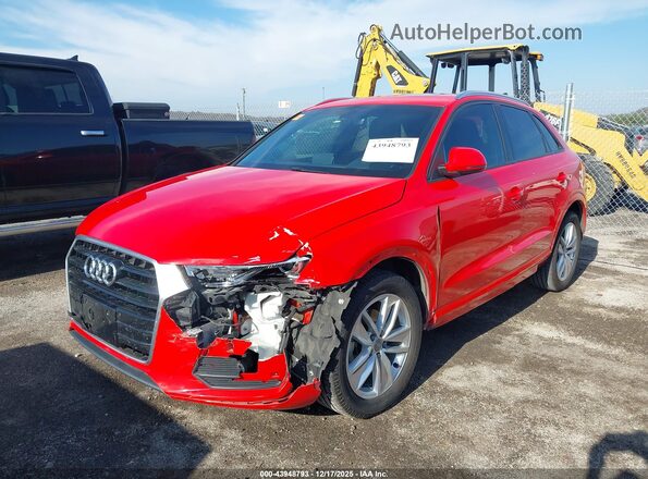 WA1BCCFS8HR004180 2017 AUDI Q3 Красный Вид спереди