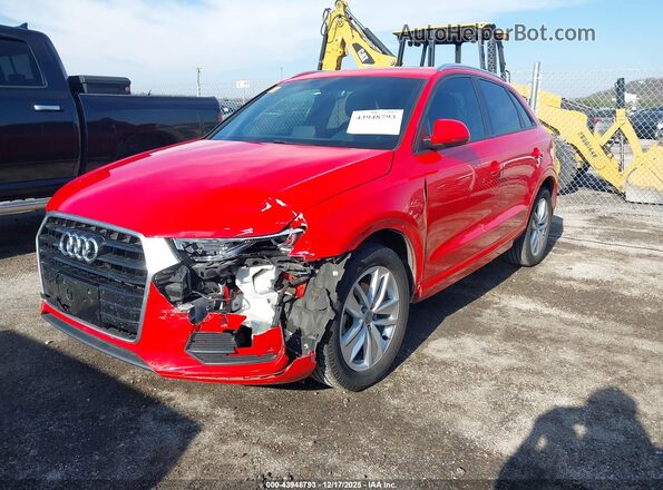 WA1BCCFS8HR004180 2017 AUDI Q3 Красный Передняя левая четверть