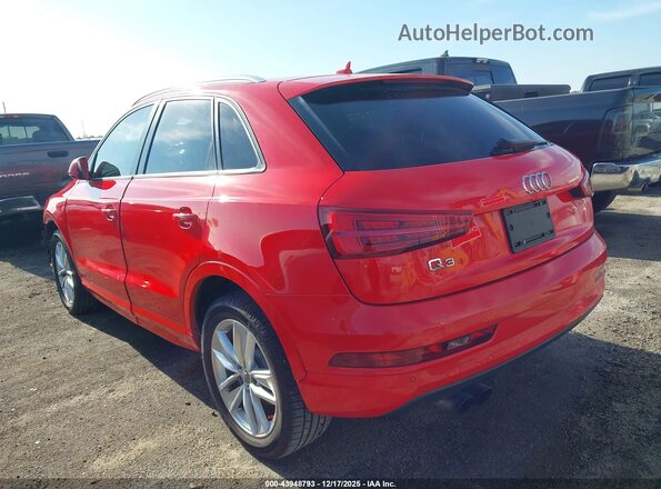 WA1BCCFS8HR004180 2017 AUDI Q3 Красный Задняя левая четверть