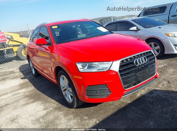 WA1BCCFS8HR004180 2017 AUDI Q3 Красный Передняя правая четверть