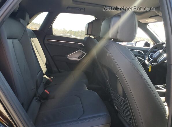 WA1BECF35L1113660 2020 AUDI Q3 Black Widok wnętrza z tyłu
