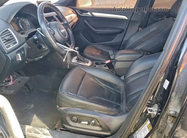 WA1BFCFS6GR011957 2016 AUDI Q3 Черный Вид салона спереди