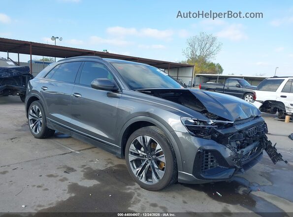 WA1BVBF17SD034447 2025 AUDI Q8 Серый Передняя правая четверть