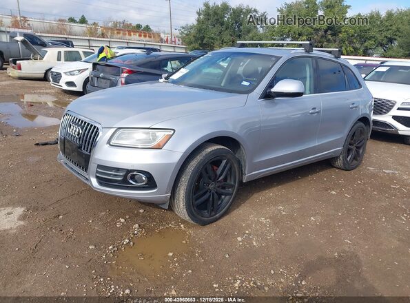 WA1C2AFP7HA078180 2017 AUDI Q5 Серебряный Передняя левая четверть
