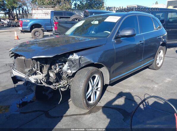 WA1C2AFP8HA019106 2017 AUDI Q5 Gray წინა მარცხენა ხედი სამი მეოთხედიდან