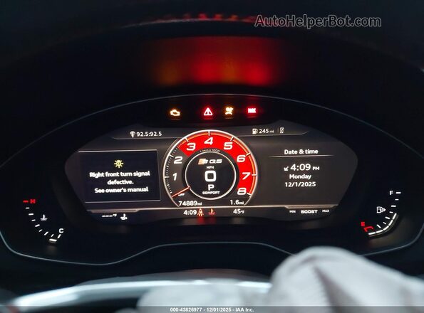 WA1C4AFY2K2075966 2019 AUDI SQ5 Белый Вид задних сидений