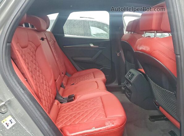 WA1C4AFY2M2037009 2021 AUDI SQ5 Gray Widok tylnych siedzeń
