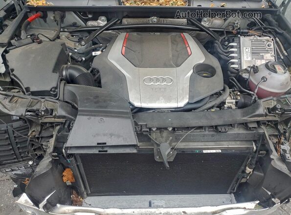WA1C4AFY2M2037009 2021 AUDI SQ5 Gray Widok wnętrza z tyłu