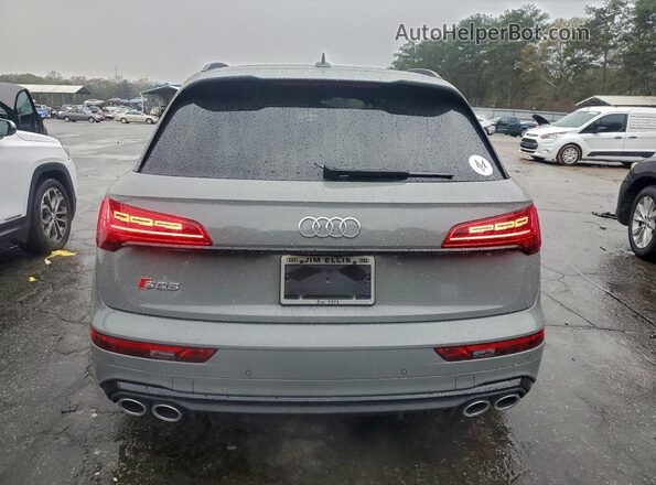 WA1C4AFY2M2037009 2021 AUDI SQ5 Gray Widok z tyłu