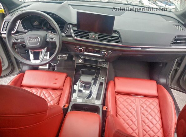 WA1C4AFY2M2037009 2021 AUDI SQ5 Gray Widok deski rozdzielczej