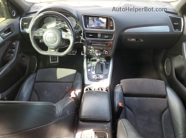 WA1CCAFP2GA004807 2016 AUDI SQ5 Charcoal წინა პანელის ხედი