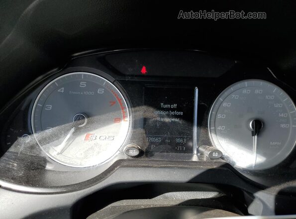 WA1CCAFP2GA004807 2016 AUDI SQ5 Charcoal ხელსაწყოთა პანელის ხედი
