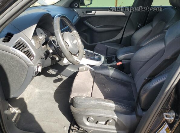 WA1CCAFP2GA004807 2016 AUDI SQ5 Charcoal წინა სალონის ხედი