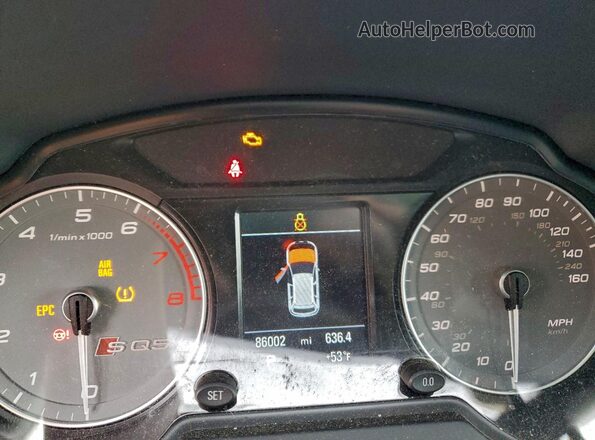 WA1CCAFP9GA037111 2016 AUDI SQ5 Gray Instrument cluster view