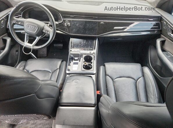 WA1CVAF19KD035503 2019 AUDI Q8 Black Widok deski rozdzielczej