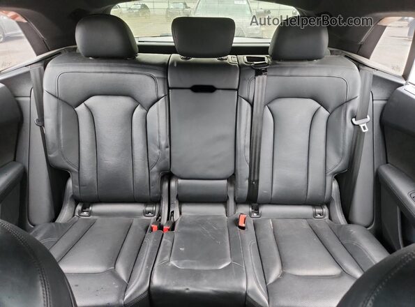 WA1CVAF19KD035503 2019 AUDI Q8 Black Widok tylnych siedzeń