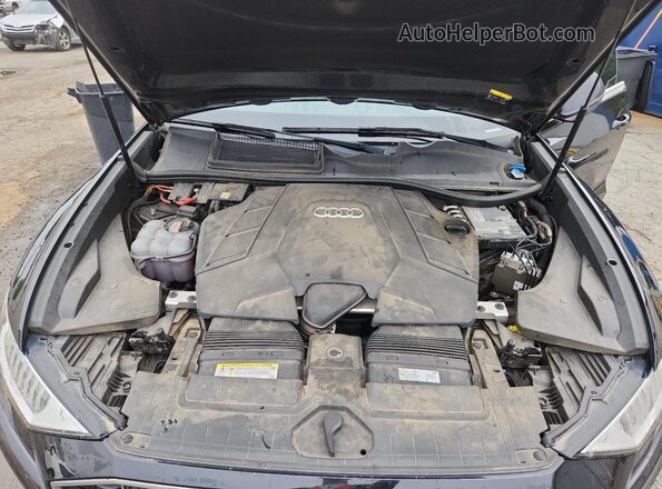 WA1CVAF19KD035503 2019 AUDI Q8 Black Widok komory silnika
