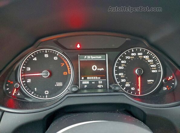 WA1D7AFP8HA055075 2017 AUDI Q5 Gray Սարքավորումների վահանակի տեսք