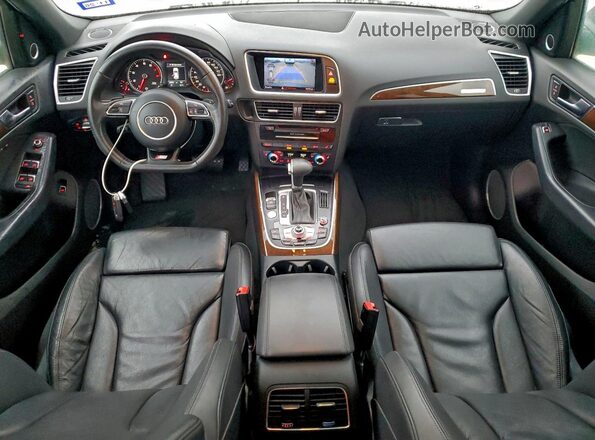 WA1D7AFP8HA055075 2017 AUDI Q5 Gray Առջևի վահանակի տեսք