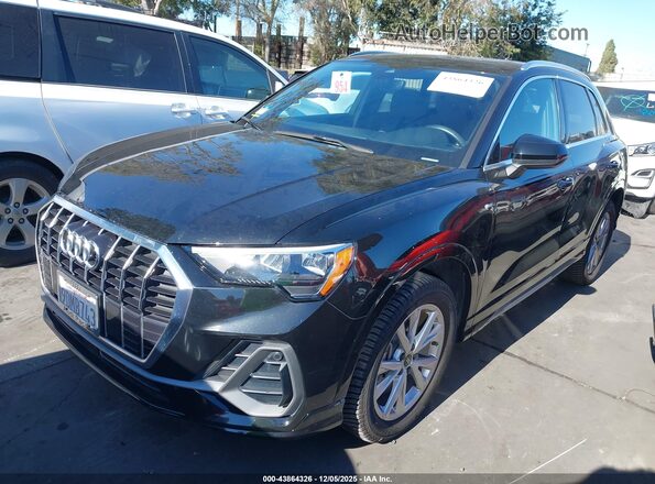 WA1DECF30N1148926 2022 AUDI Q3 Black Przód lewy